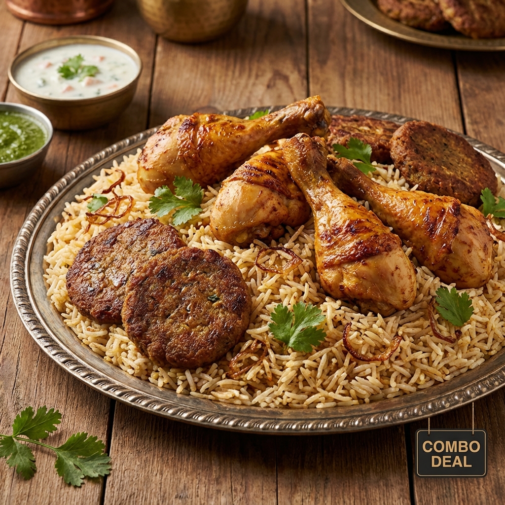 Deal 1: 2 Chk Pulao + Zarda Free